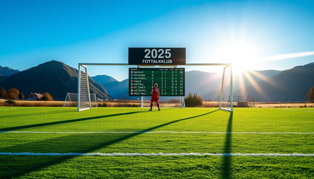 Årdal Fotballklubb – Kamper – Tabell og Resultater 2025