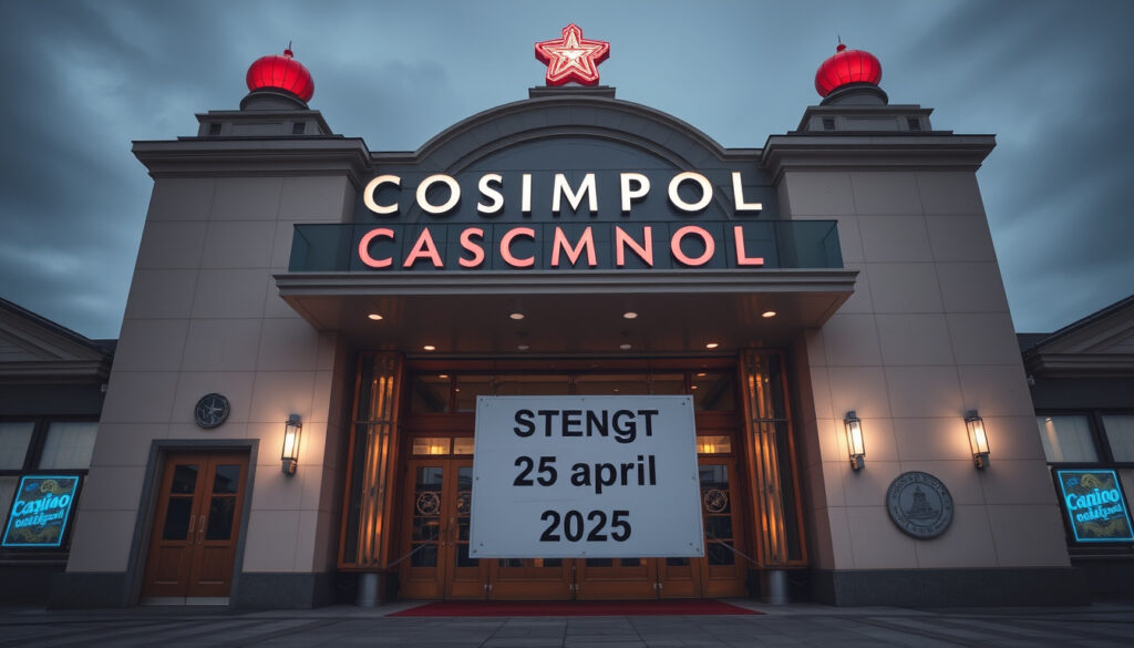 Casino Cosmopol Stockholm – Permanent stengt 25. april 2025