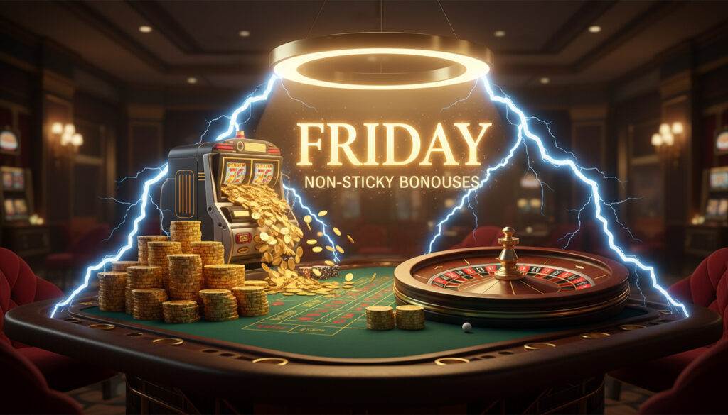 Casino Friday – Ikke-klebrig Bonus og Raske Uttak