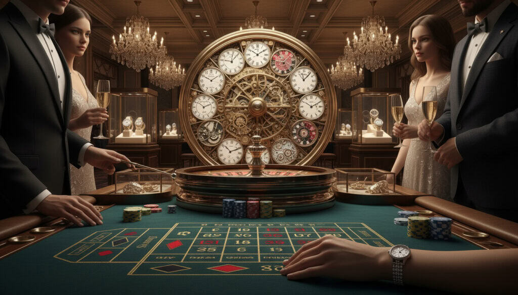 Casino Roulette Watch Luksuriøs Urmakerkunst