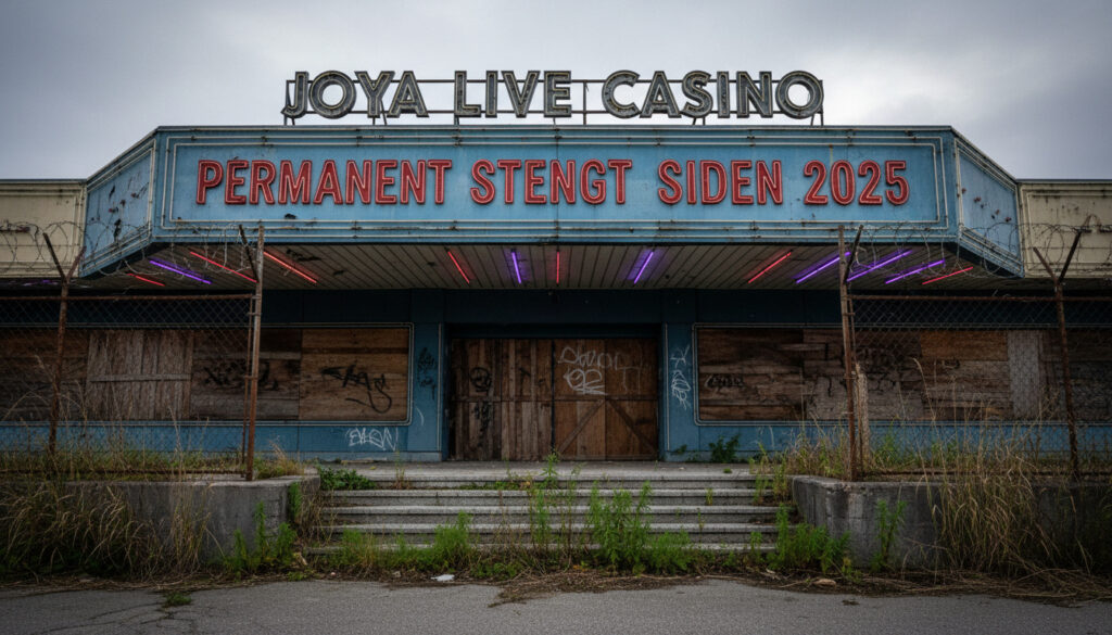 Joya Live Casino – Permanent Stengt Siden 2025