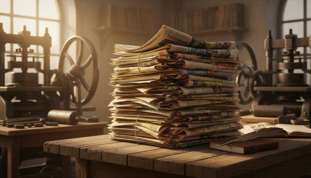 Newspaper – Definisjon, Kjennetegn, Innhold og Historie