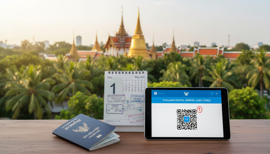 Nye Regler Thailand – TDAC og innreisekrav fra 1. mai 2025
