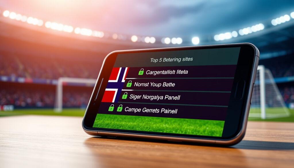 Sikre Betting Sider – Topp 5 Norske Bettingsider i 2026