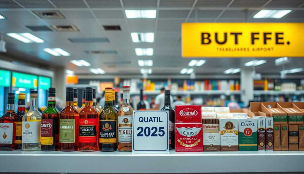 Taxfree regler – Kvoter for alkohol og tobakk 2025